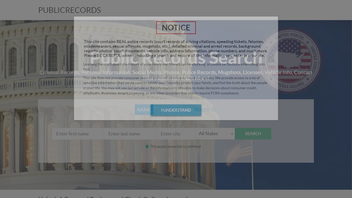 Public Records Search